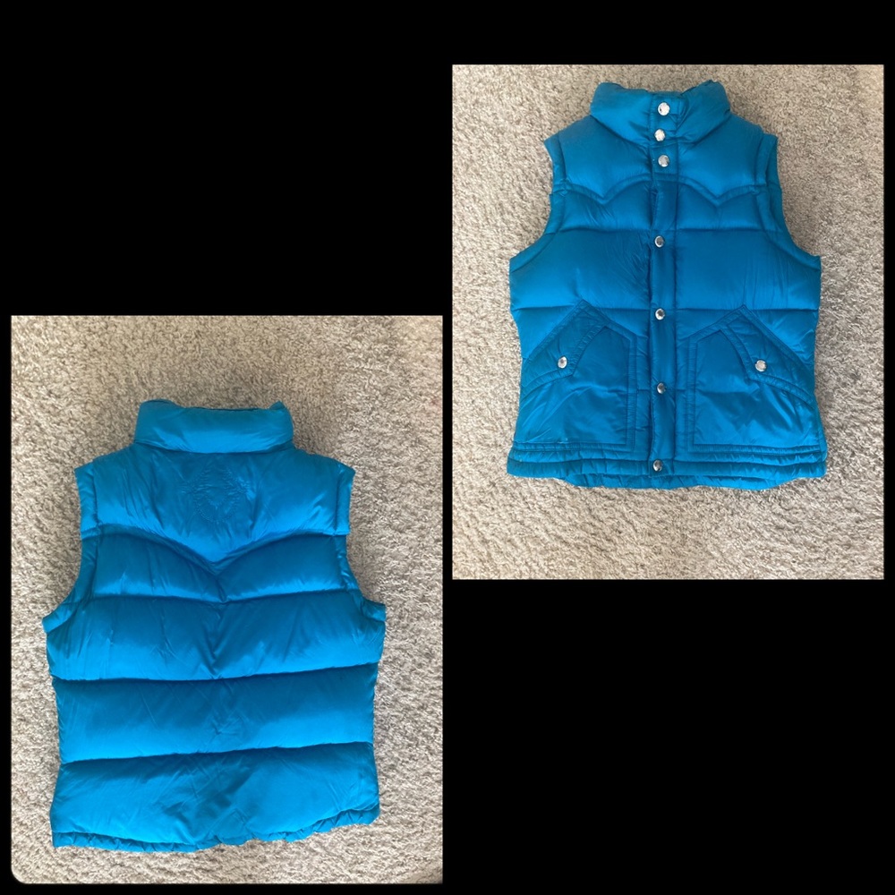 True Religion puffer vest